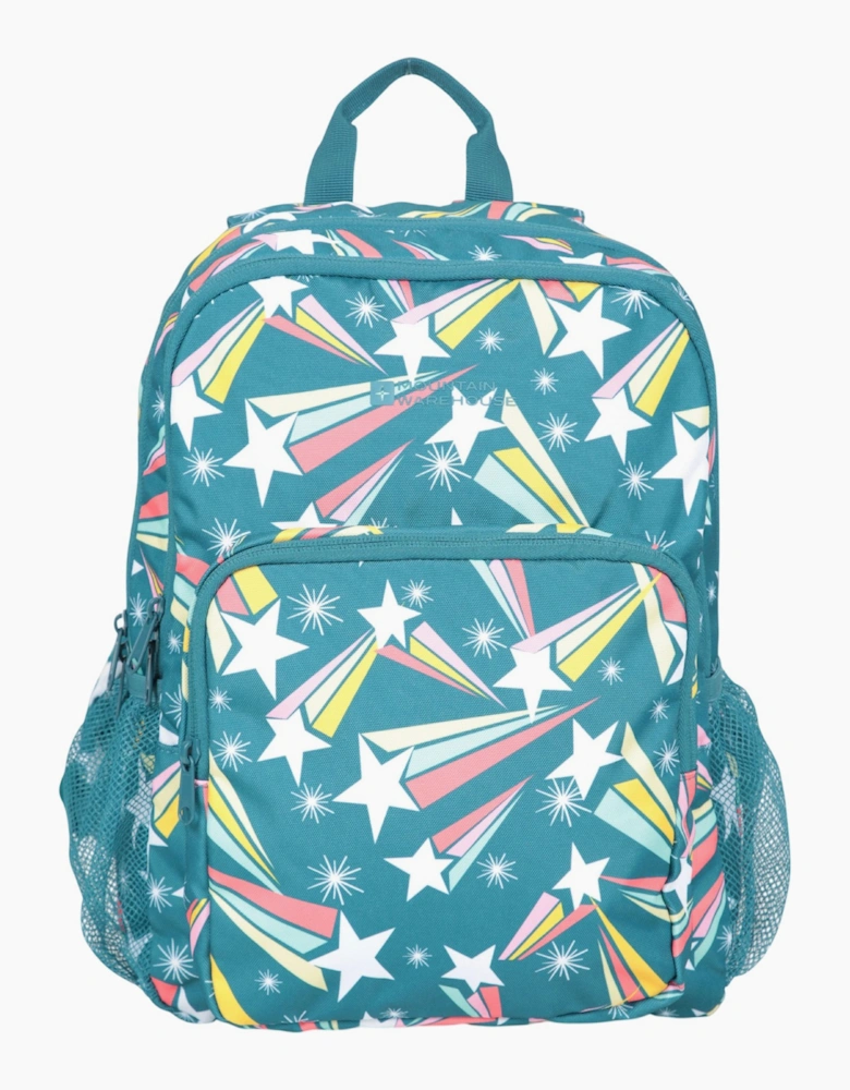 Mountain Warehouse Childrens Educate Star Print 15L School Backpack