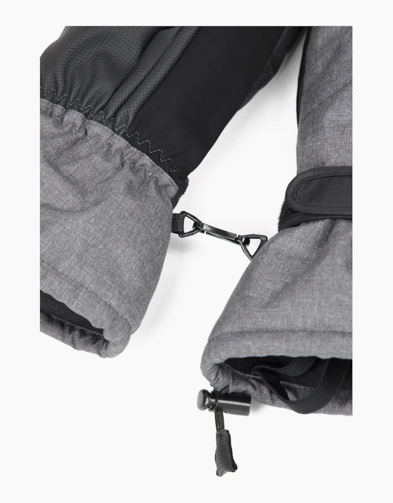 Mountain Warehouse Lodge Waterproof Textured Skiing Ski Mittens
