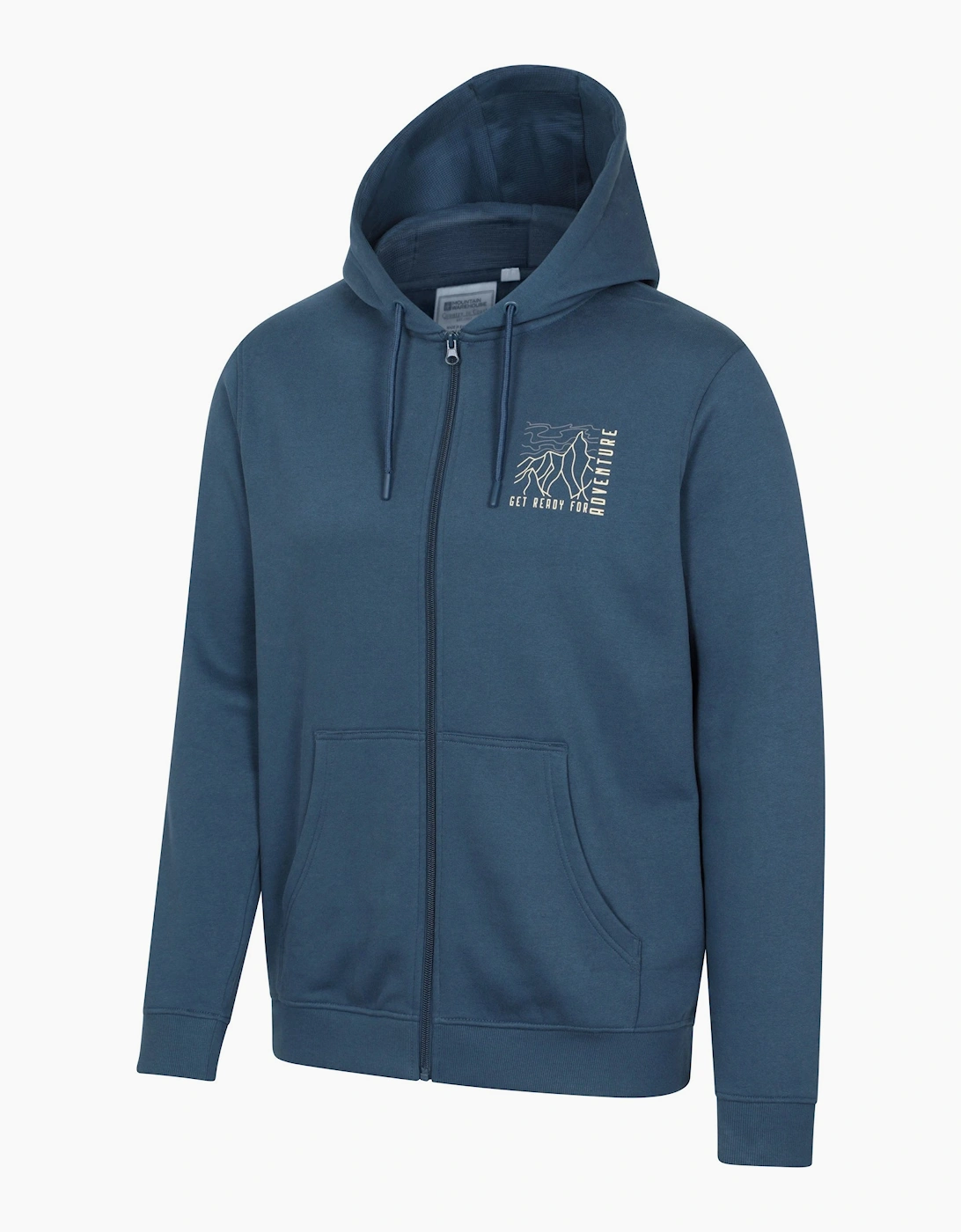 Mountain Warehouse Men's Get Ready For Adventure Hoodie