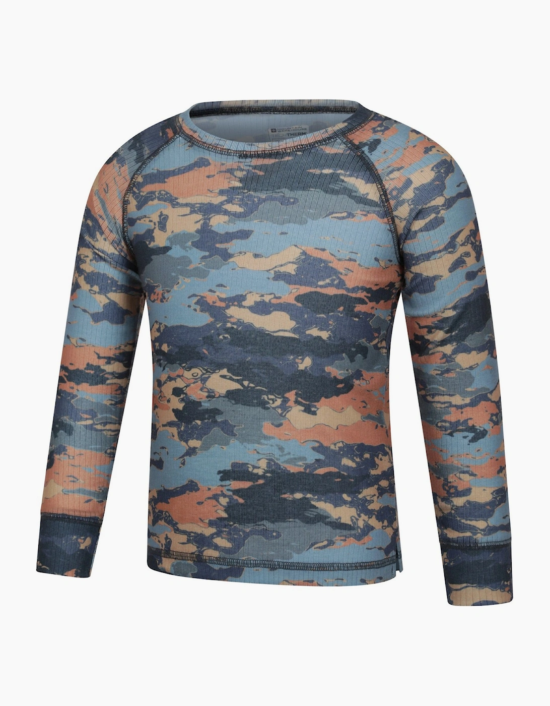 Mountain Warehouse Childrens Camouflage Lightweight Base Layer Set