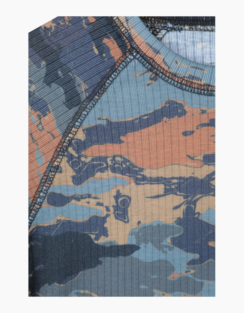 Mountain Warehouse Childrens Camouflage Lightweight Base Layer Set