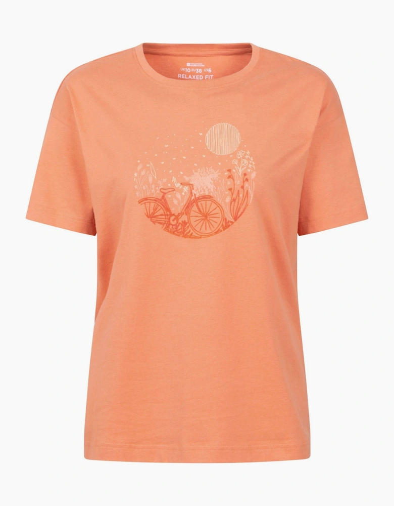 Mountain Warehouse Womens Bicycle Relaxed T-Shirt