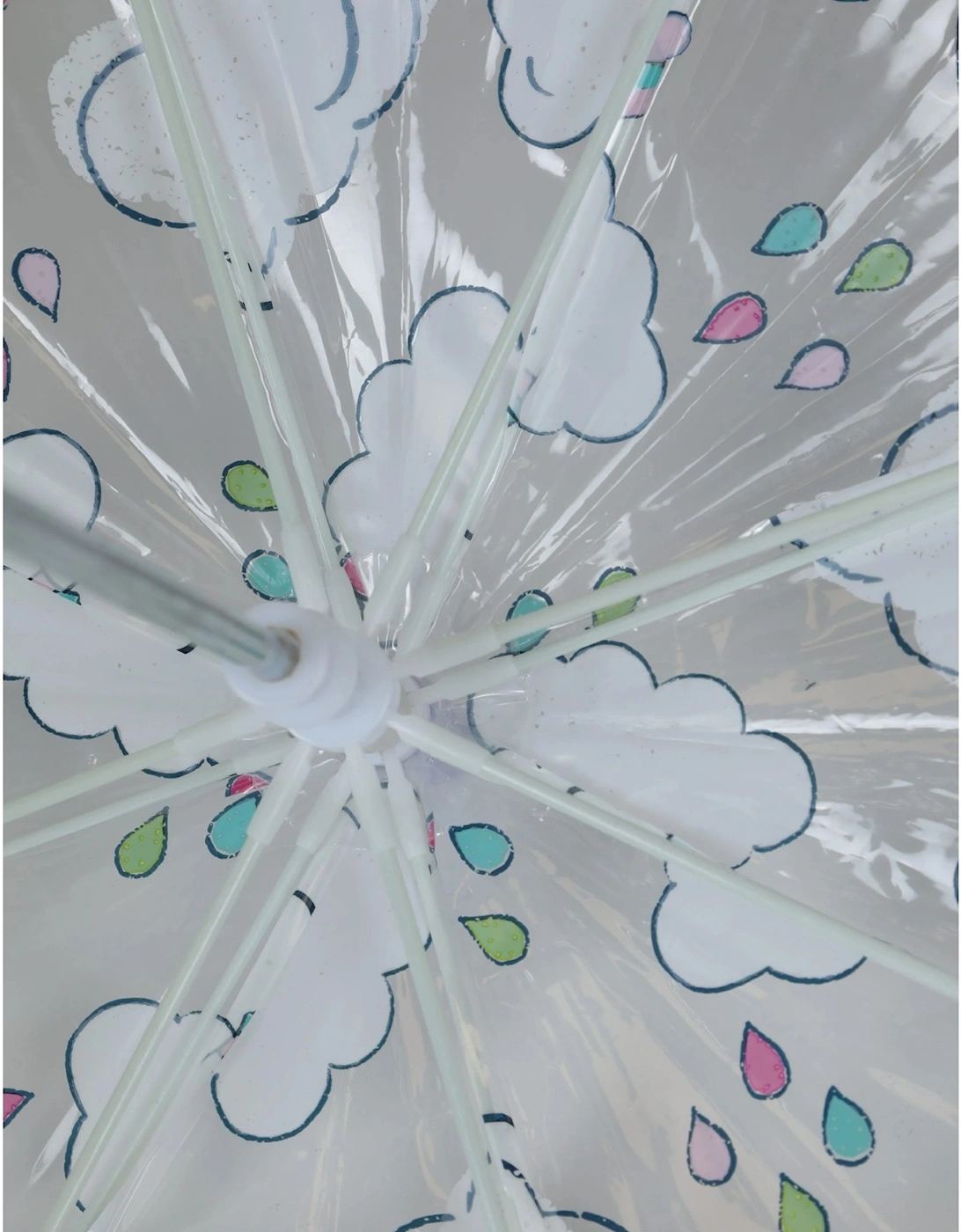 Mountain Warehouse Kids Rainbow Cloud Folding Umbrella