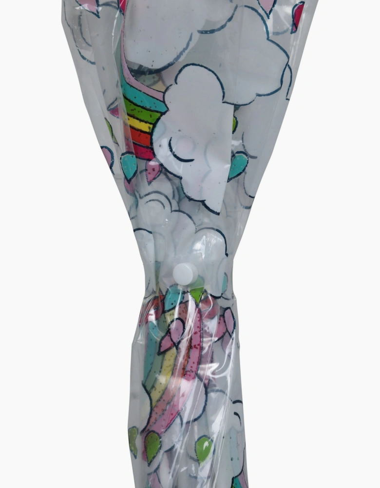 Mountain Warehouse Kids Rainbow Cloud Folding Umbrella