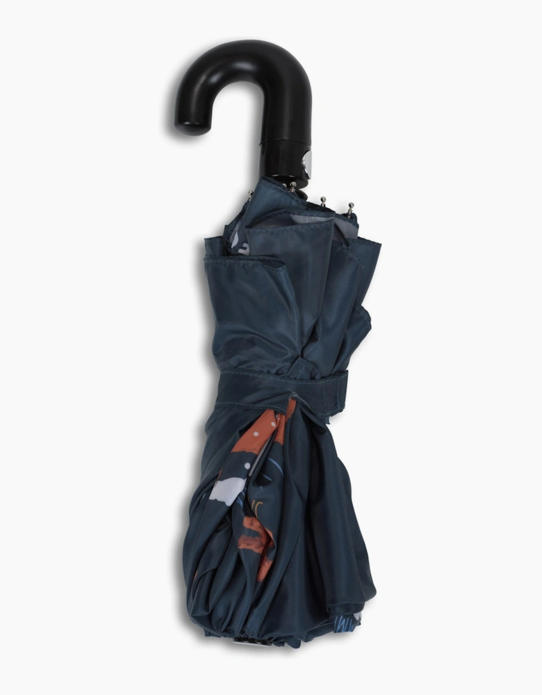 Mountain Warehouse Scottish Weather Forecast Highland Cow Folding Umbrella