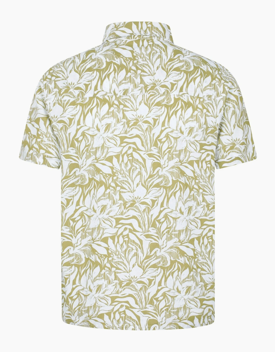 Mountain Warehouse Mens Tropical Cotton Lightweight Loose Fit Short-Sleeved Shirt