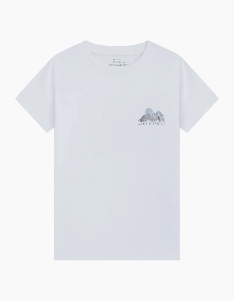 Mountain Warehouse Women's Lake District Graphic Print Cotton T-Shirt