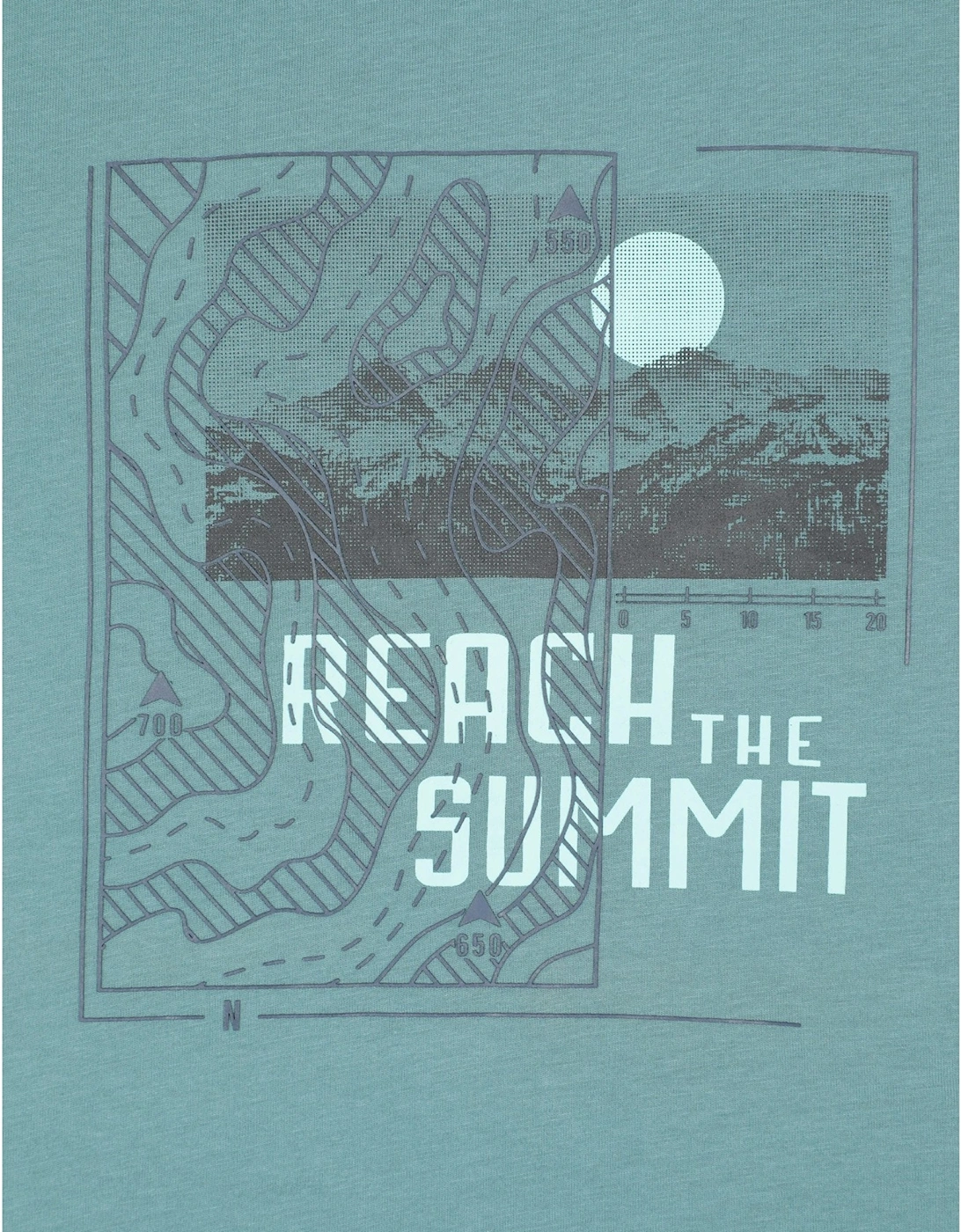 Mountain Warehouse Mens Reach The Summit Lightweight T-Shirt