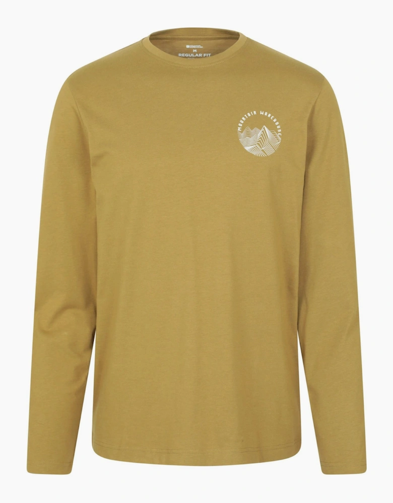 Mountain Warehouse Mens Mountain View UPF 50+ Long-Sleeved T-Shirt