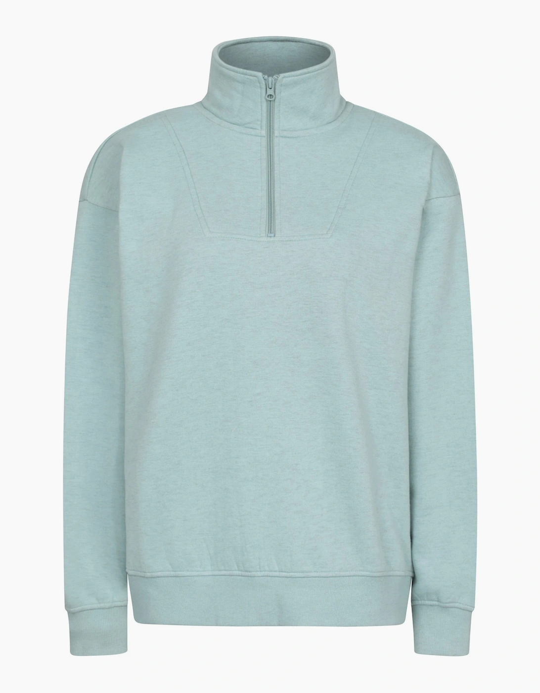 Mountain Warehouse Womens Zip Neck Relaxed Fit Sweatshirt