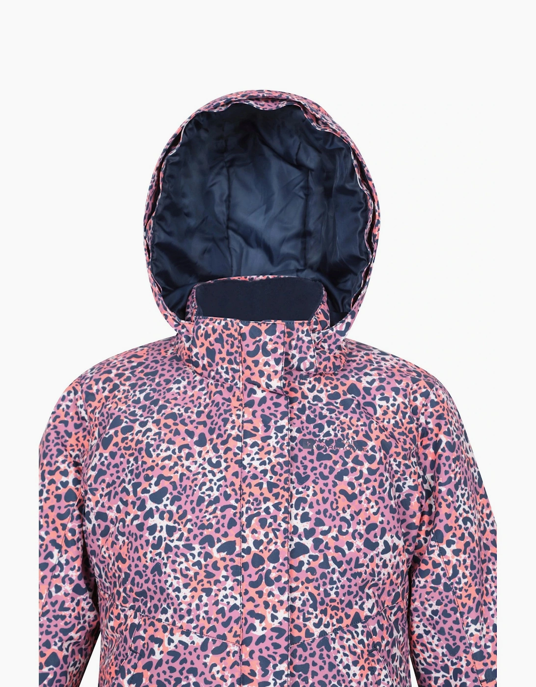 Mountain Warehouse Childrens/Kids Glacial Water Resistant Leopard Print Skiing Ski Jacket