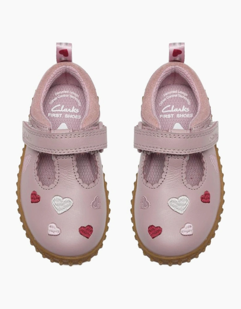 Cove Heart T Girls First Shoes