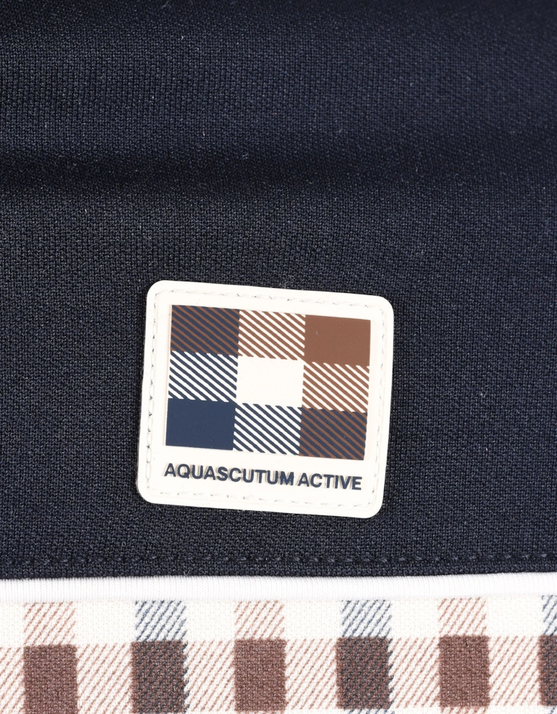AQUASCUTUM FULL ZIP TRACKTOP NAVY
