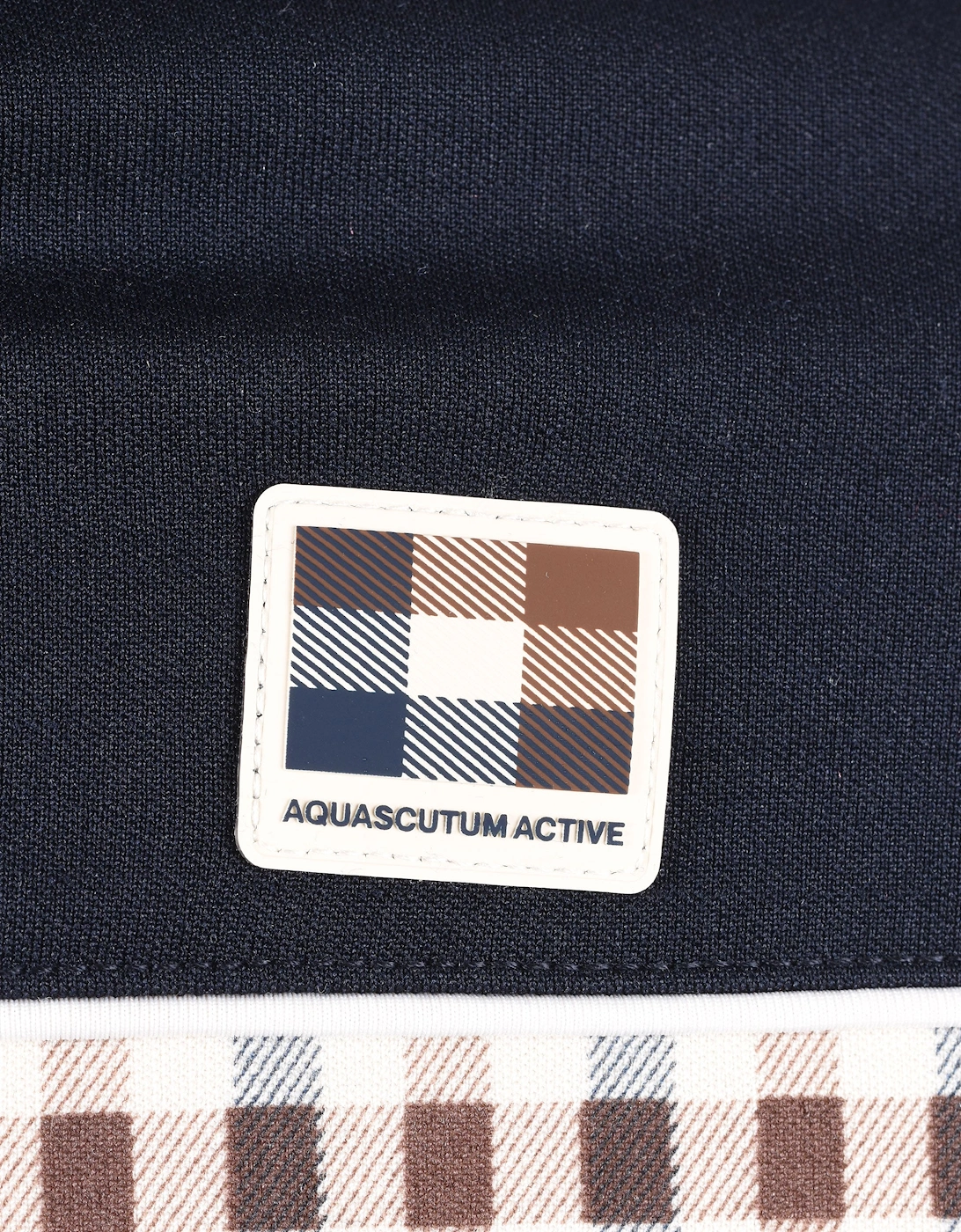 AQUASCUTUM FULL ZIP TRACKTOP NAVY