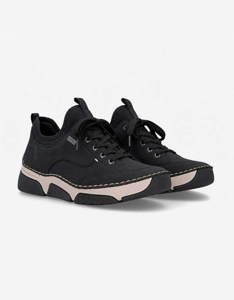 Rieker 45976 Womens Slip-On Trainers Black