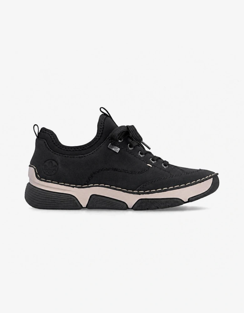 Rieker 45976 Womens Slip-On Trainers Black