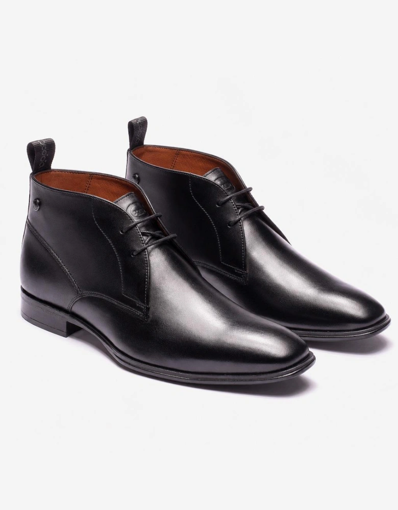 Base London ARCHER CHUKKA BOOT Mens Chukka Boots Black