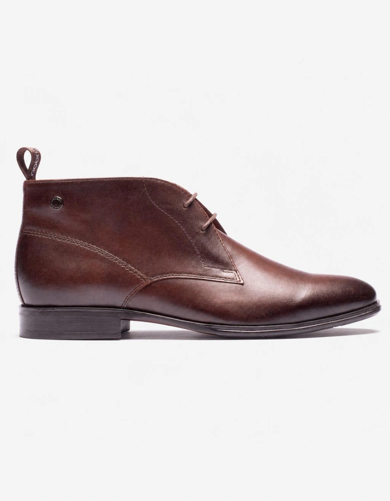 Base London ARCHER CHUKKA BOOT Mens Chukka Boots Brown