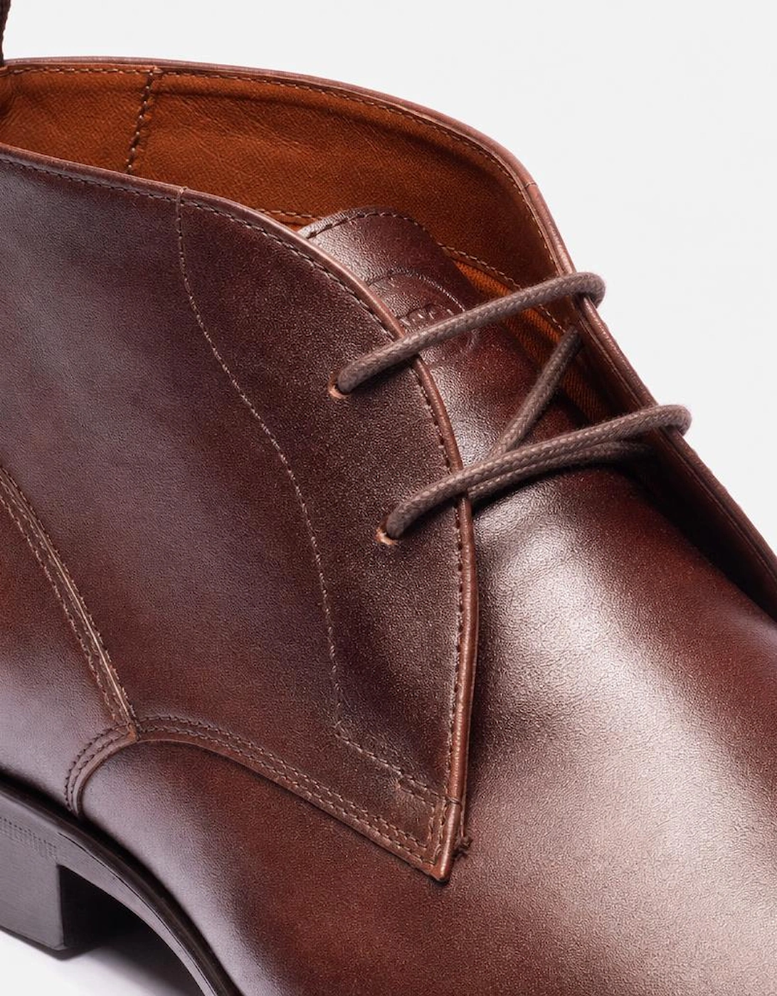 Base London ARCHER CHUKKA BOOT Mens Chukka Boots Brown