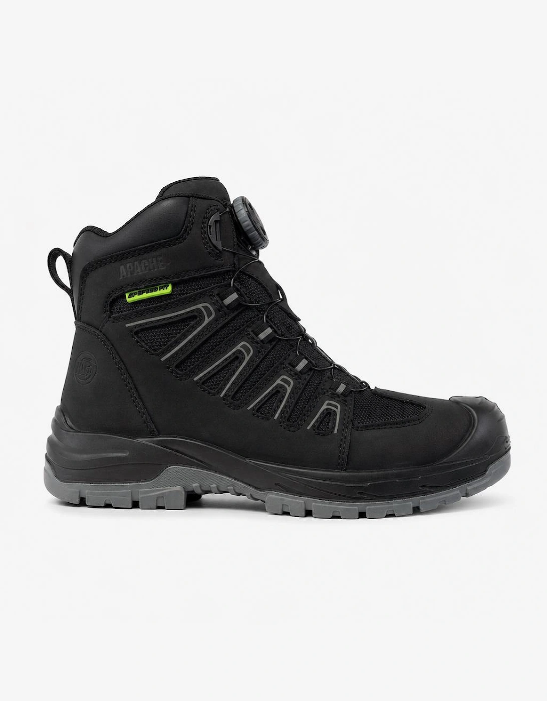 Apache Fort Unisex Composite Toe Safety Boots Black