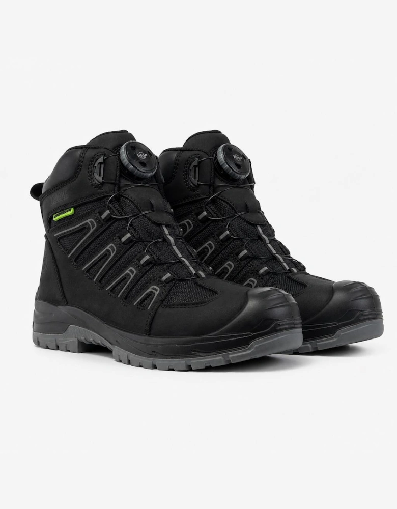 Apache Fort Unisex Composite Toe Safety Boots Black