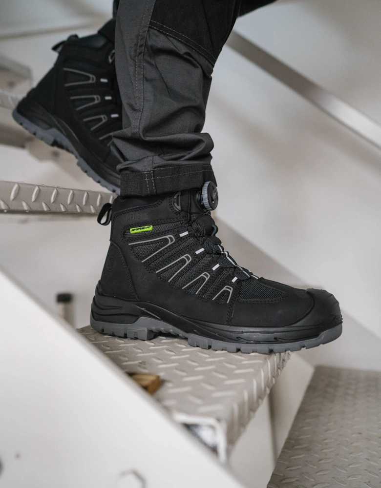 Apache Fort Unisex Composite Toe Safety Boots Black