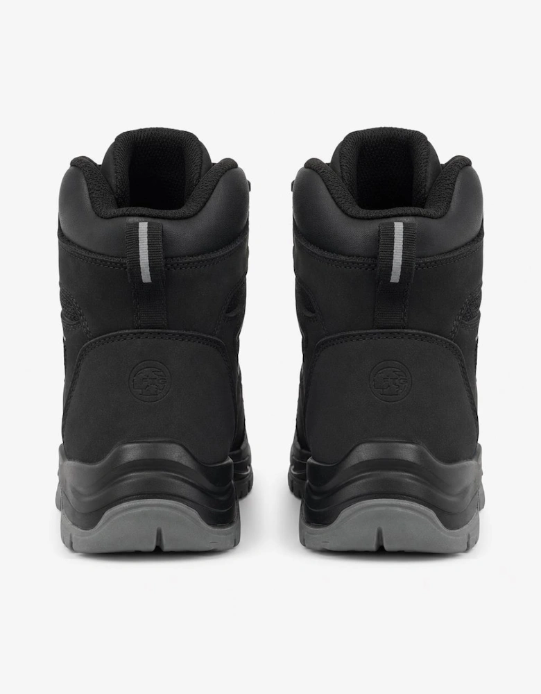 Apache Fort Unisex Composite Toe Safety Boots Black