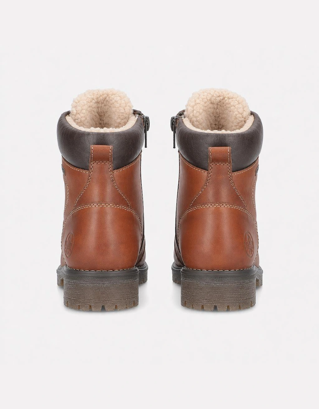 Rieker 79523 Womens Ankle Boots Nut-Antique/Clay