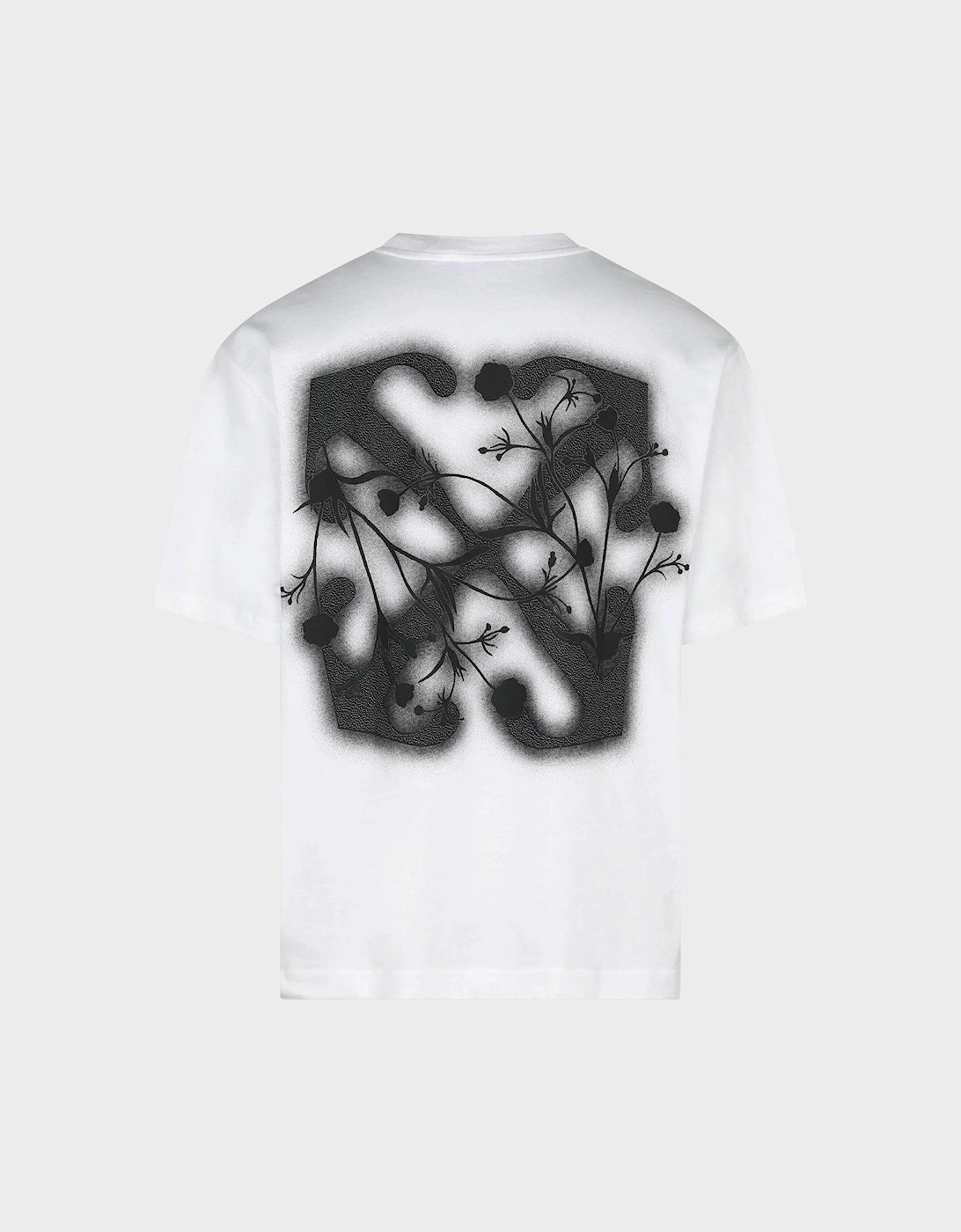 Flower Arrow Skate Short Sleeve T Shirt White