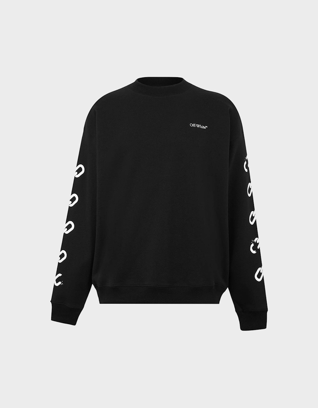 Chain Arrow Sweatshirt Black