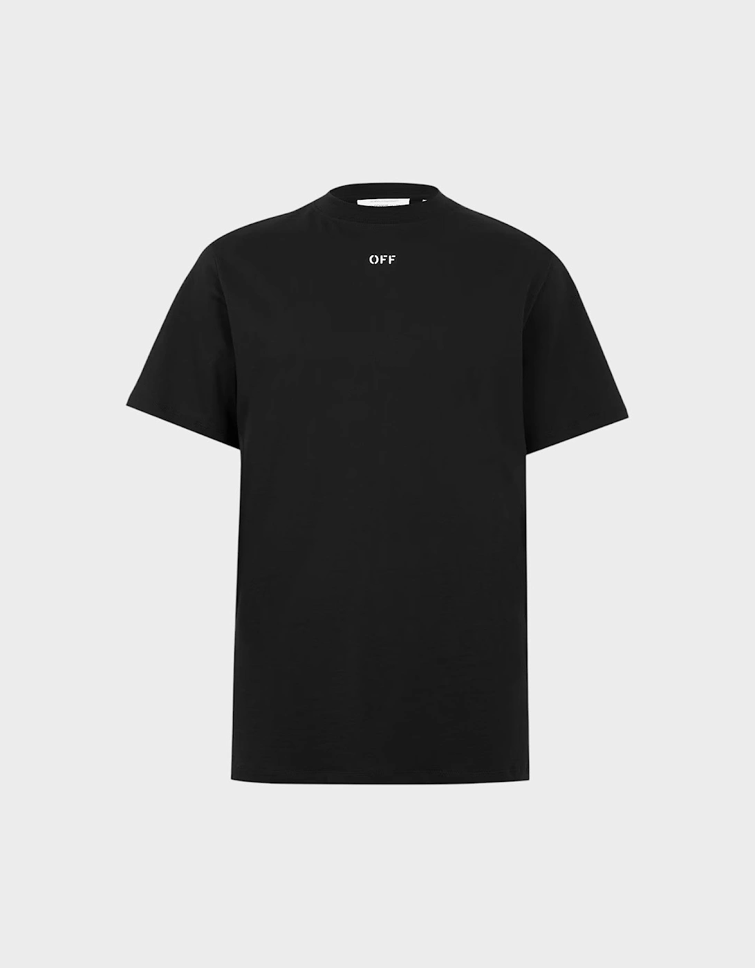 Tonal Arrow Slim-Fit T Shirt Black