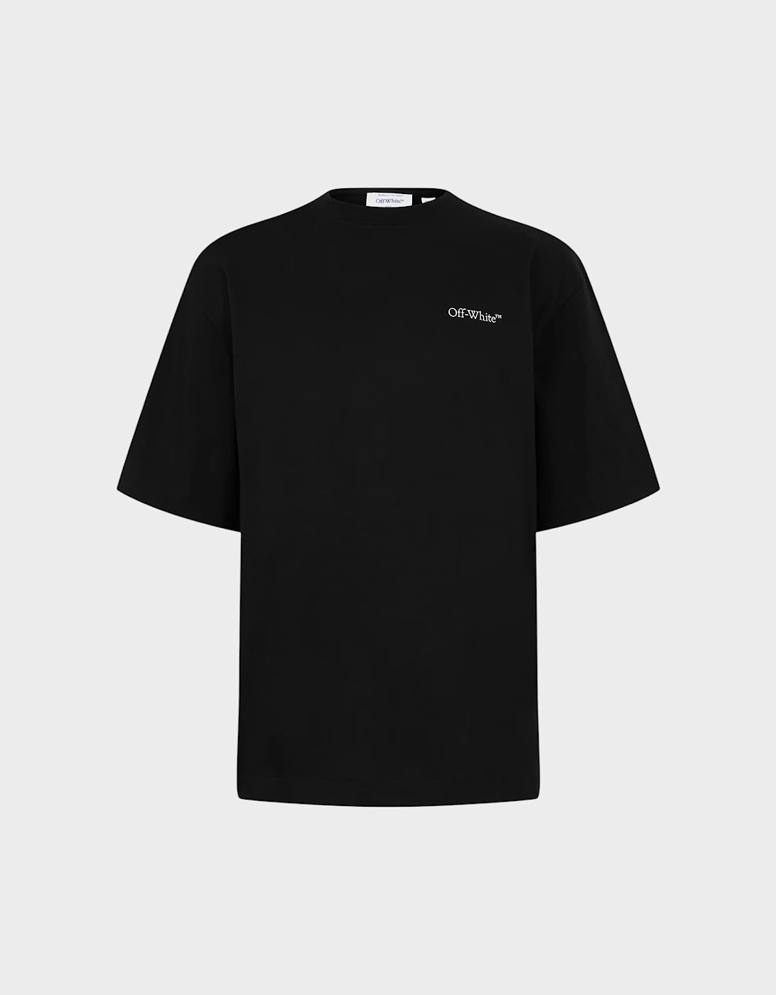 Tape Arrow Skate T Shirt Black