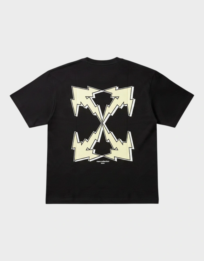 Bolt Arrow Skate Fit T Shirt Black