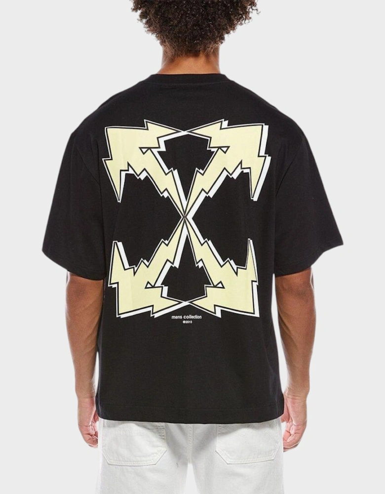 Bolt Arrow Skate Fit T Shirt Black