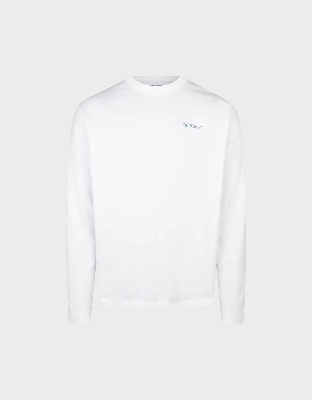 Barber Arrow Skate Long-Sleeve Cotton T-Shirt White