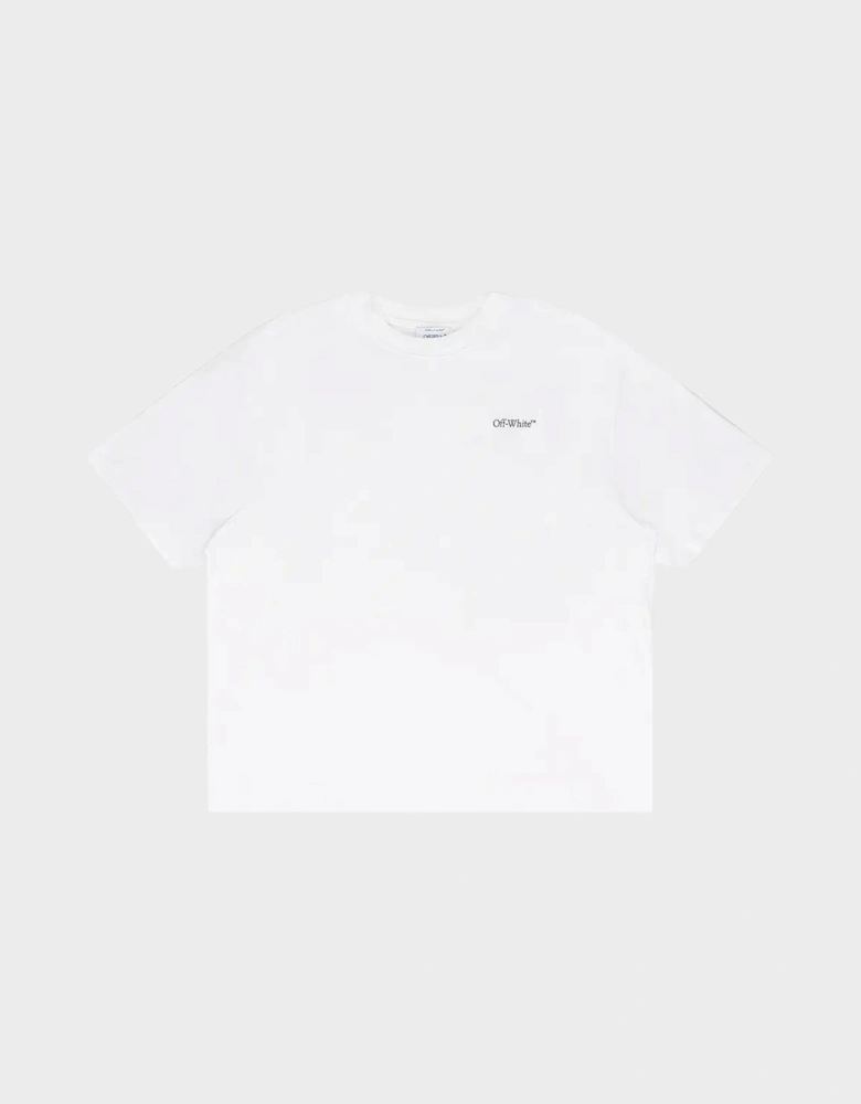 Chain Arrow Skate Short-Sleeve Tee White