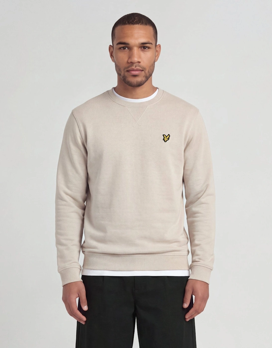 Cotton Crew Neck Sweatshirt