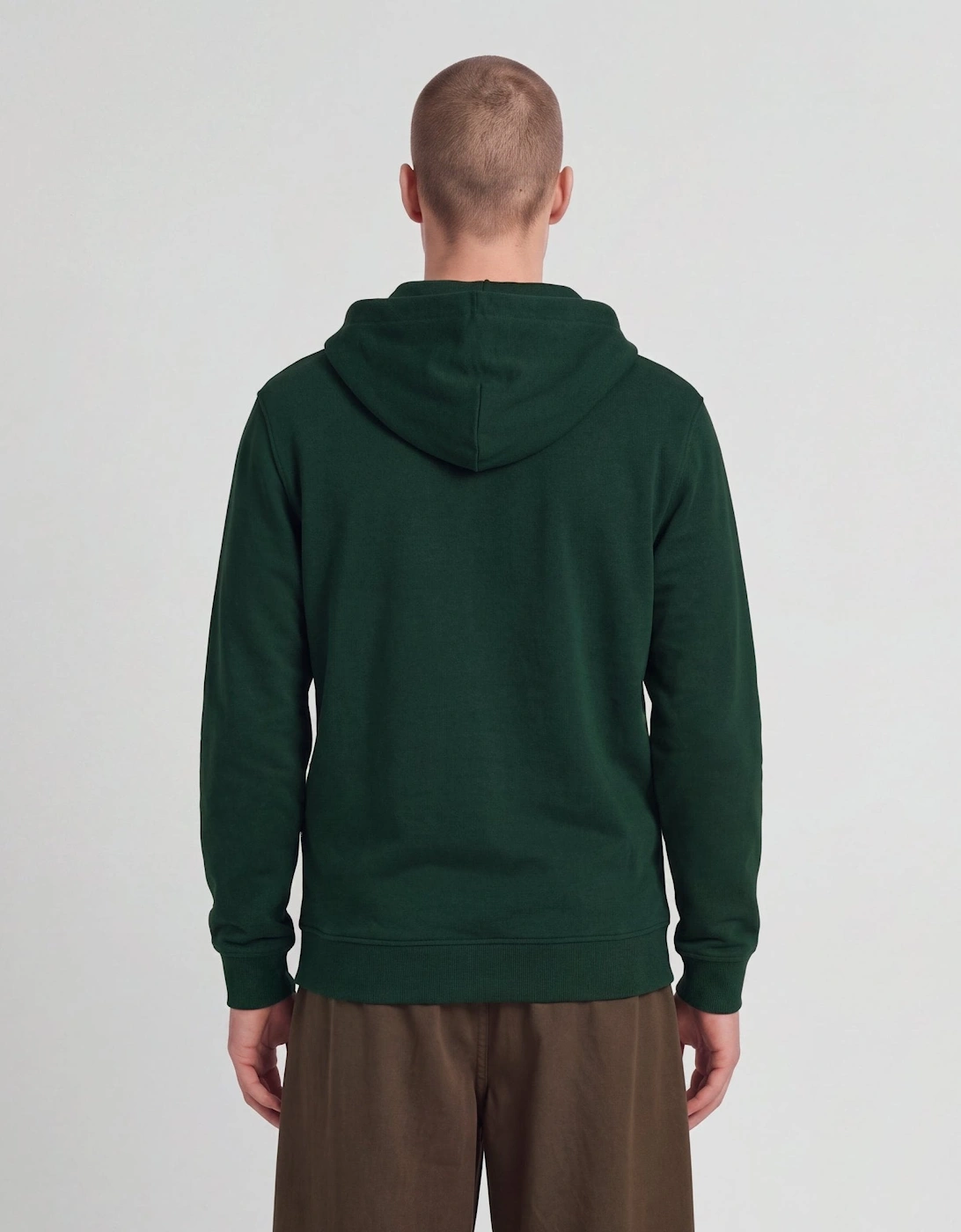 Loopback Cotton Full Zip Hoodie