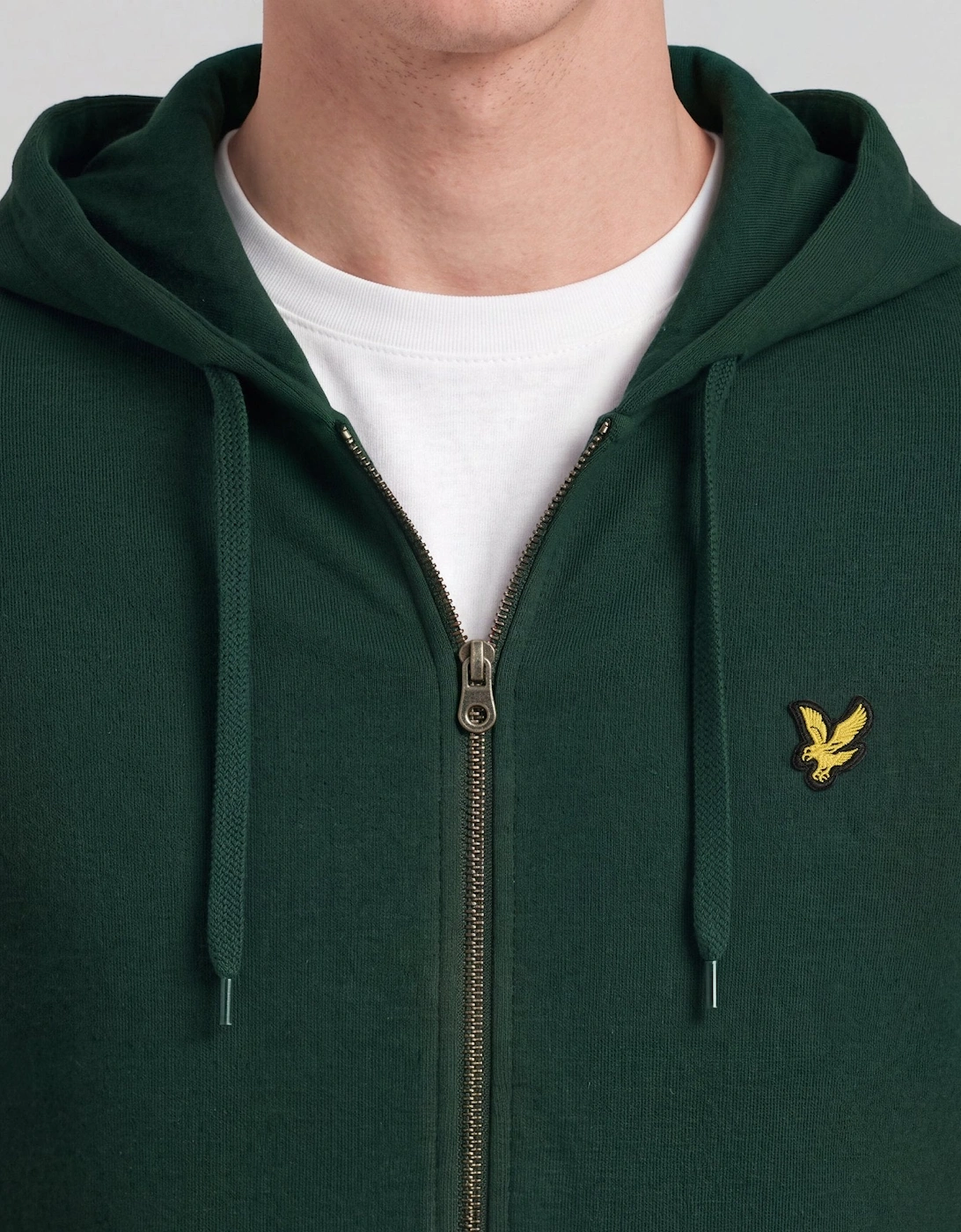 Loopback Cotton Full Zip Hoodie
