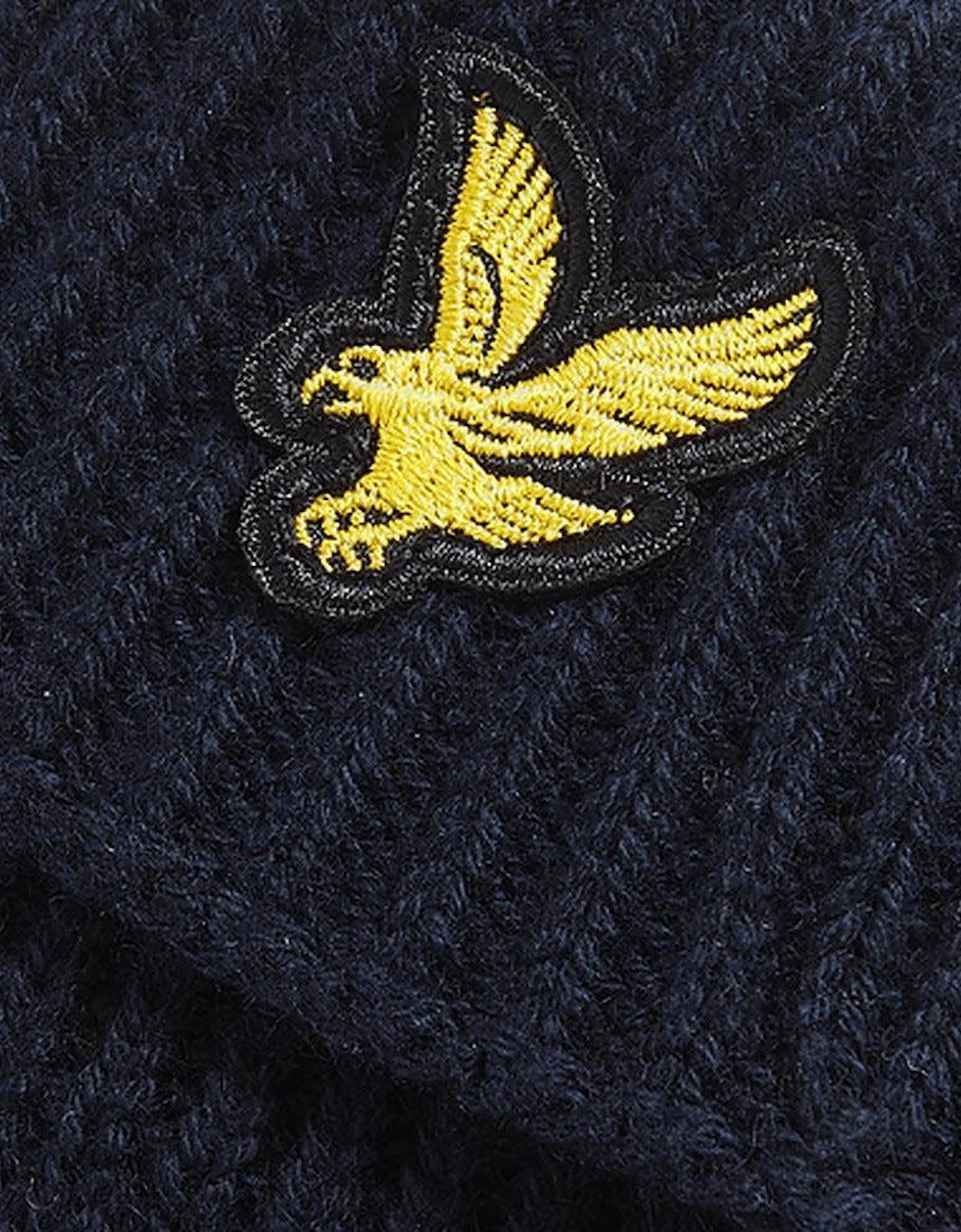 Lyle & Scott Merino Wool Blend Gloves Dark Navy