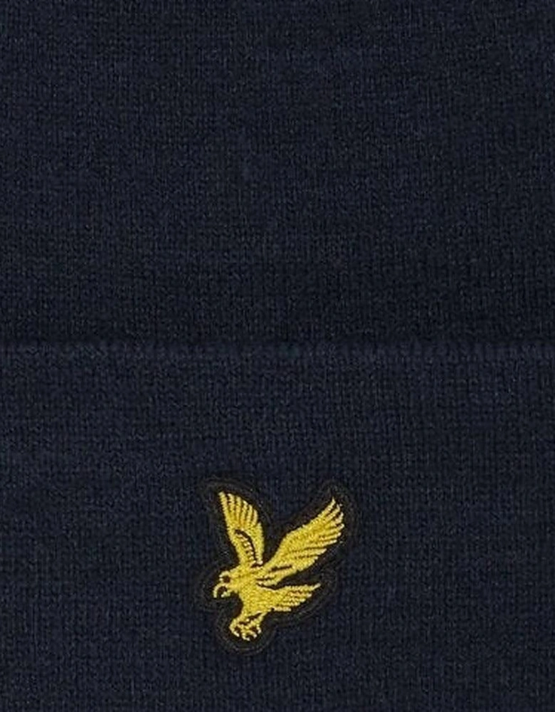 Lyle & Scott Basic Beanie Hat Dark Navy