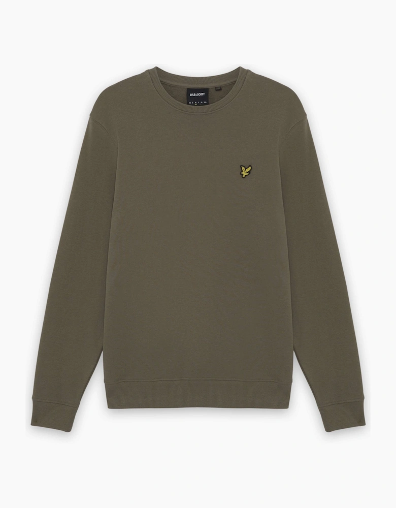 Cotton Crew Neck Sweatshirt