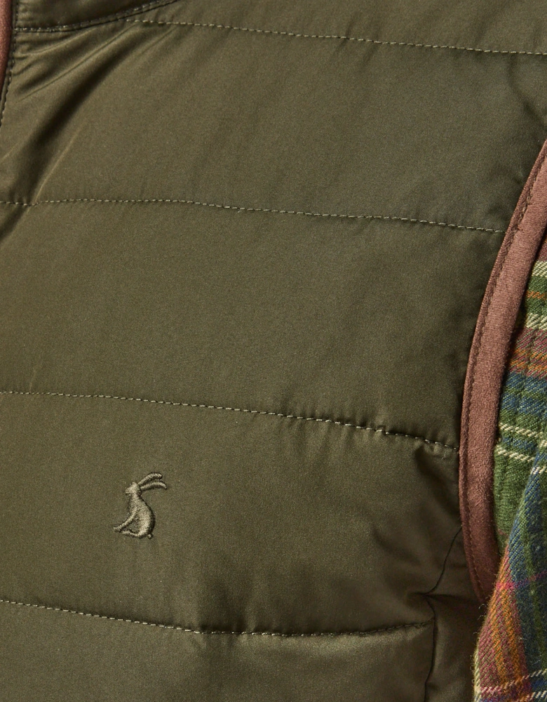 Joules HERITAGE PADDED Mens Gilets Green