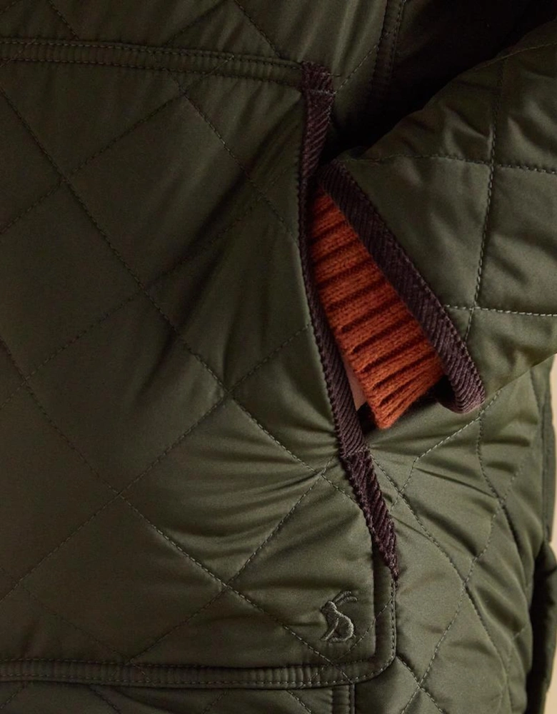 Joules MAYNARD Mens Quilted Jacket Green