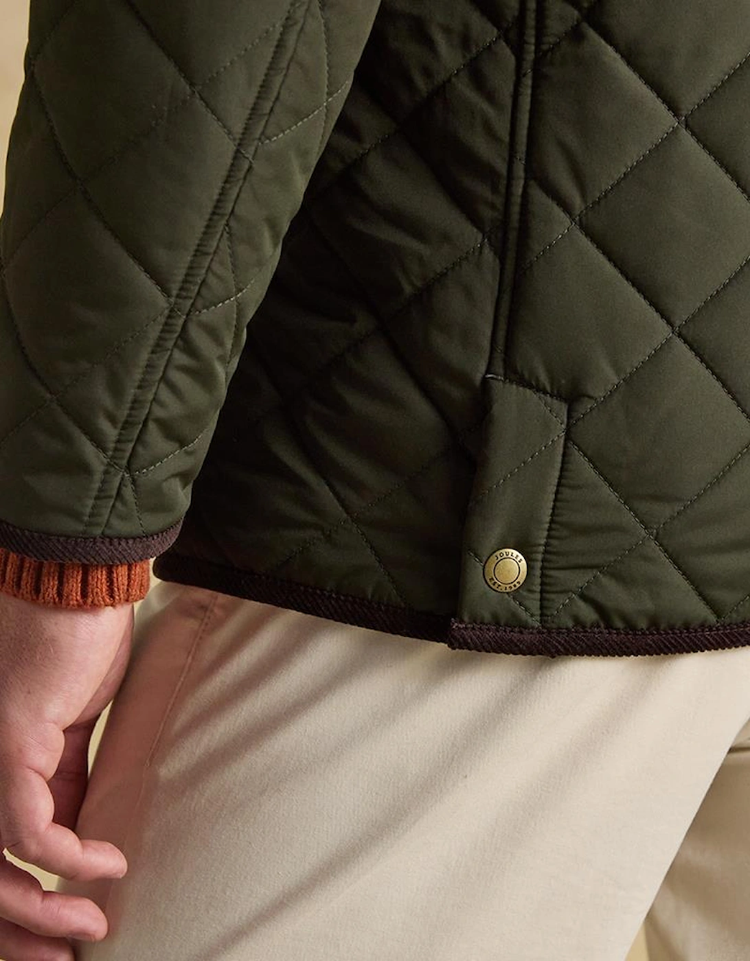 Joules MAYNARD Mens Quilted Jacket Green