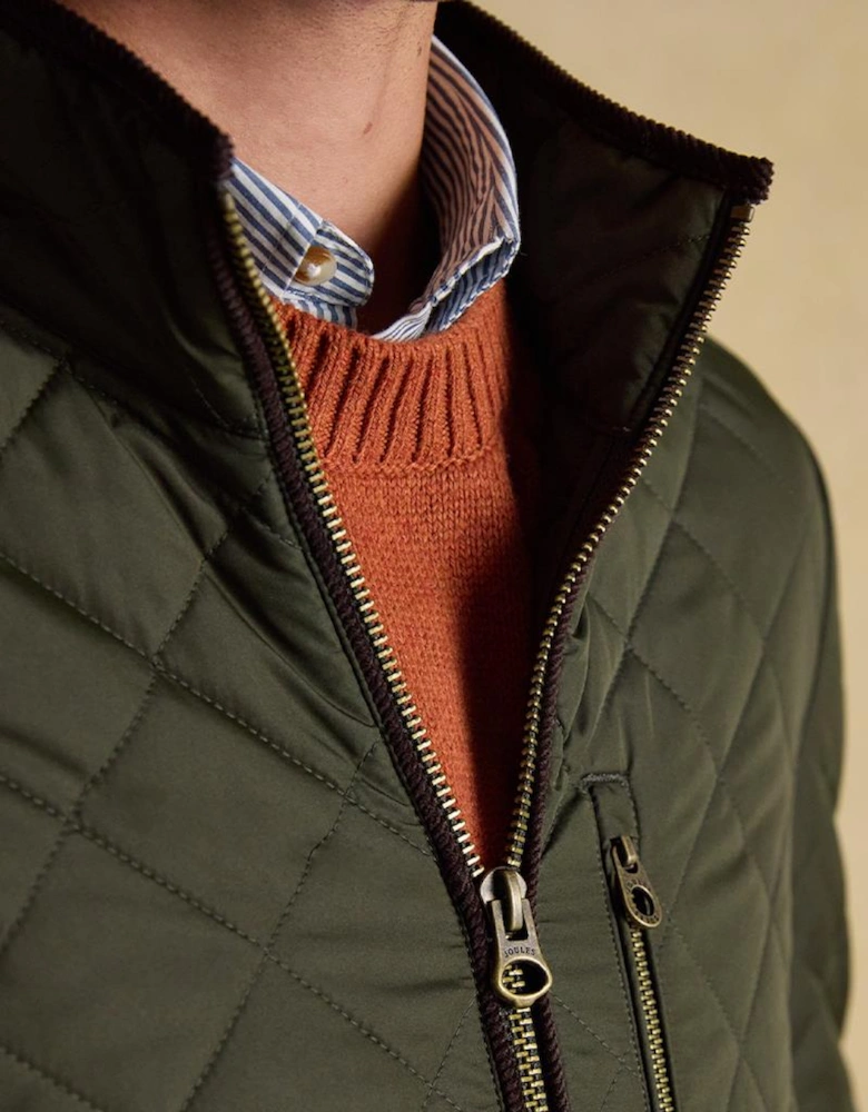 Joules MAYNARD Mens Quilted Jacket Green