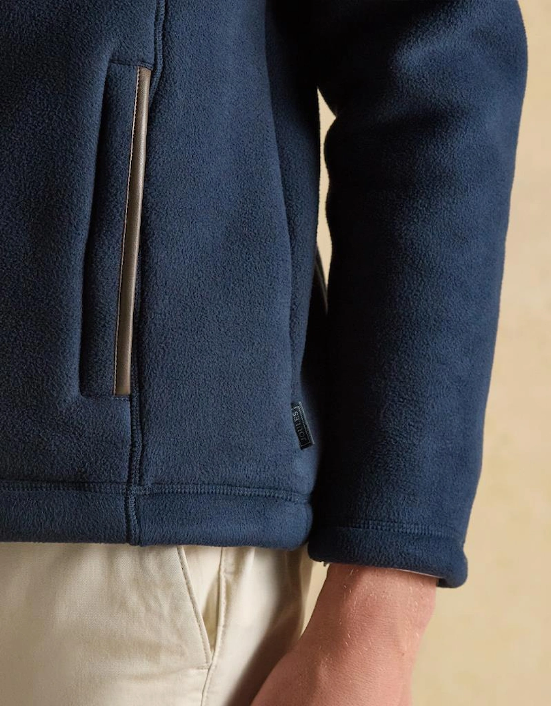 Joules HERITAGE 1/4 ZIP Mens Fleece Top Navy