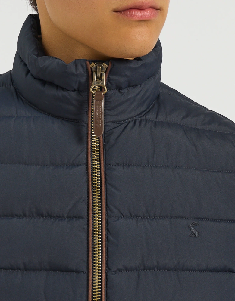 Joules HERITAGE PADDED Mens Gilets Navy