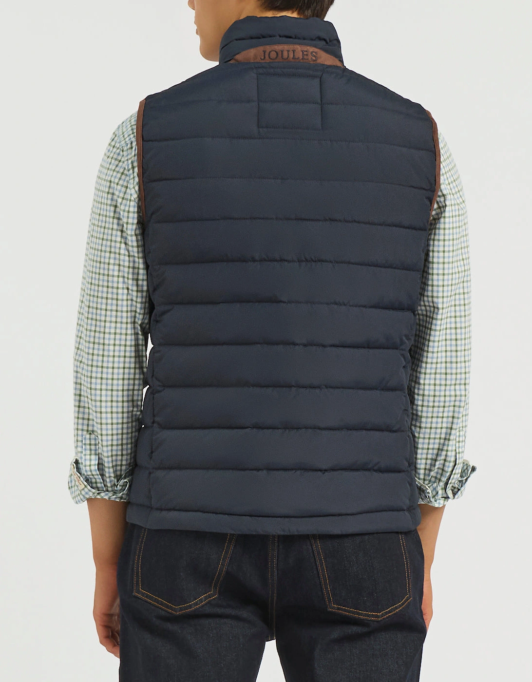 Joules HERITAGE PADDED Mens Gilets Navy