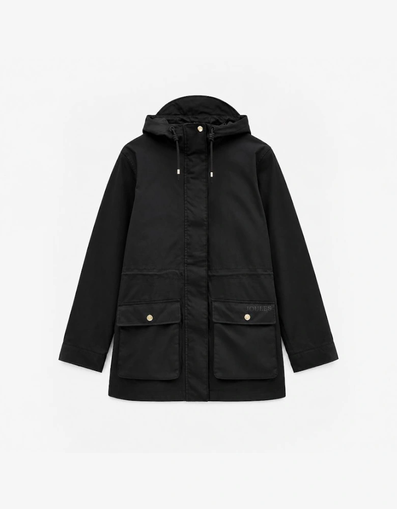 Joules PORTWELL Womens Rain Coat Black